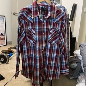 High Noon Pearl Snap men’s Large NEW